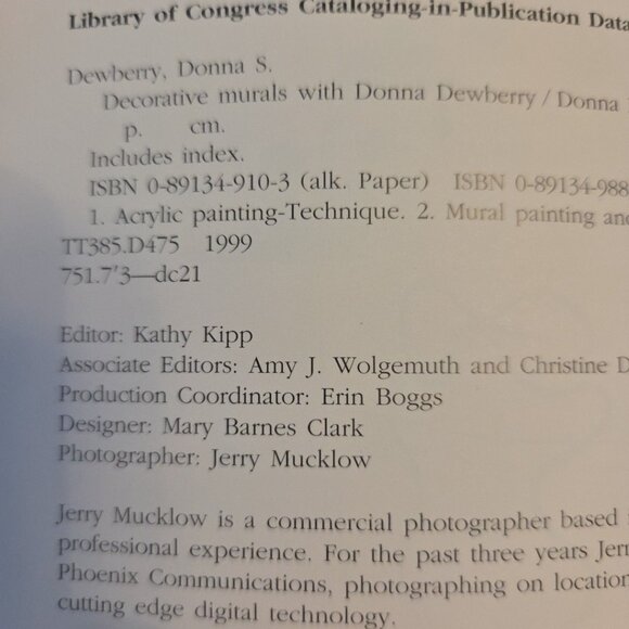 Decorative Murals with Donna Dewberry One Stroke Painting Paperback Book for DIY - Picture 6 of 14